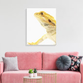 Toile Dragon à oreilles (Pogona Vitticeps) (Insitu(Salon))