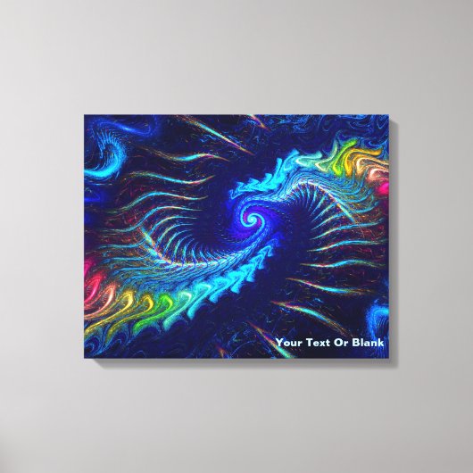 Toile Dragon arc-en-ciel (Recto)