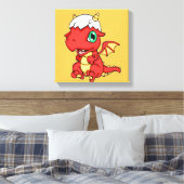 Toile Dragon bébé 12 x 12 (Insitu(Chambre))