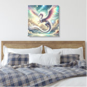 Toile Dragon Blanc (Insitu(Chambre))