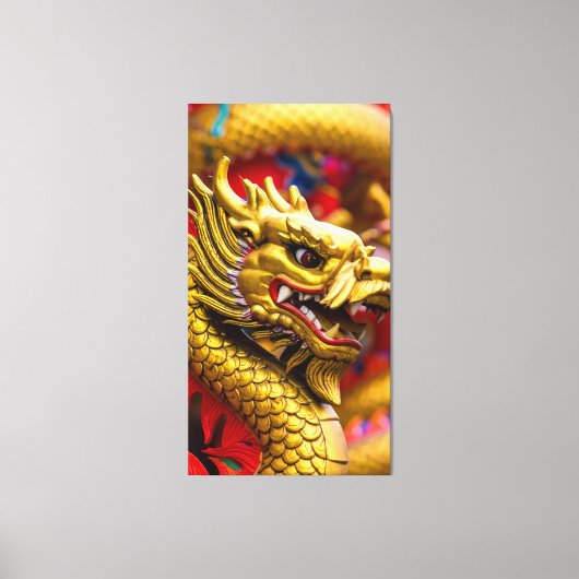 Toile Dragon Chinois (Recto)