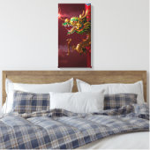 Toile dragon chinois (Insitu(Chambre))