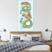 Toile Dragon chinois traditionnel (Insitu(Chambre))