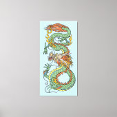 Toile Dragon chinois traditionnel (Recto)