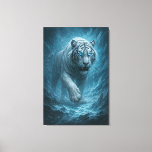 Toile Dragon contre le Tigre Blanc – Mystique Fantastiqu