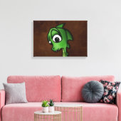 Toile Dragon de bande dessinée (Insitu(Salon))