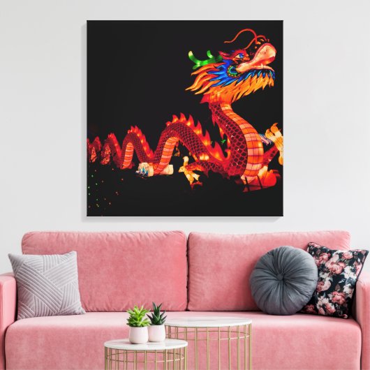 Toile Dragon de défilé chinois (Insitu(Salon))