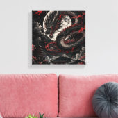 Toile Dragon de la Lune de Sang (Insitu(Salon))