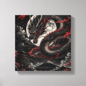 Toile Dragon de la Lune de Sang (Recto)