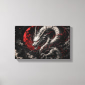 Toile Dragon de la Lune de Sang (Recto)