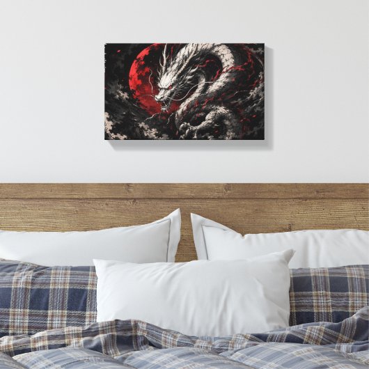 Toile Dragon de la Lune de Sang (Insitu(Chambre))