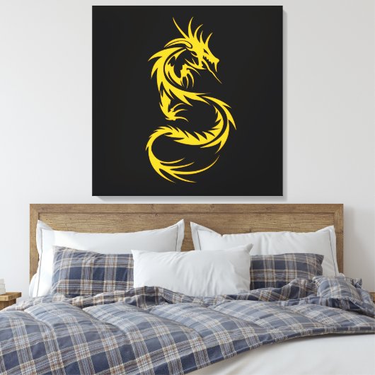 Toile Dragon d'or (Insitu(Chambre))