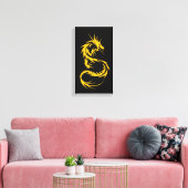 Toile Dragon d'or (Insitu(Salon))