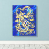 Toile Dragon d'or incorporé (Insitu (Plancher de Bois))