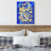 Toile Dragon d'or incorporé (Insitu(Chambre))