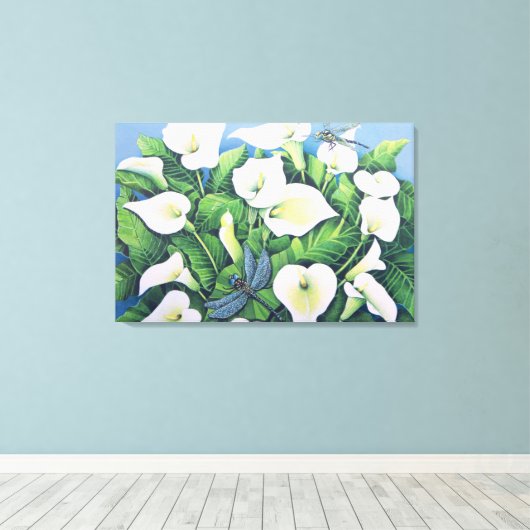 Toile Dragon Flies (Insitu (Plancher de Bois))