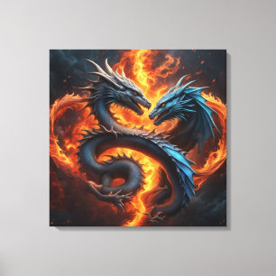 Toile Dragon Heart