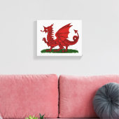 Toile Dragon rouge du Pays de Galles (Insitu(Salon))