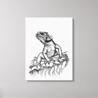 Dragon sur la Roche