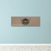 Toile Dragon Twins (Insitu (Plancher de Bois))