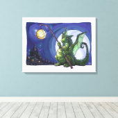 Toile Dragon Watch Art (Insitu (Plancher de Bois))