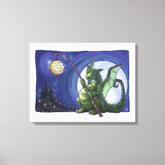 Toile Dragon Watch Art (Recto)