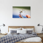 Toile Dragonfly Close Photo Wall Art (Insitu(Chambre))