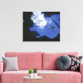Toile Dragonfly en vol, ailes de battant (Insitu(Salon))