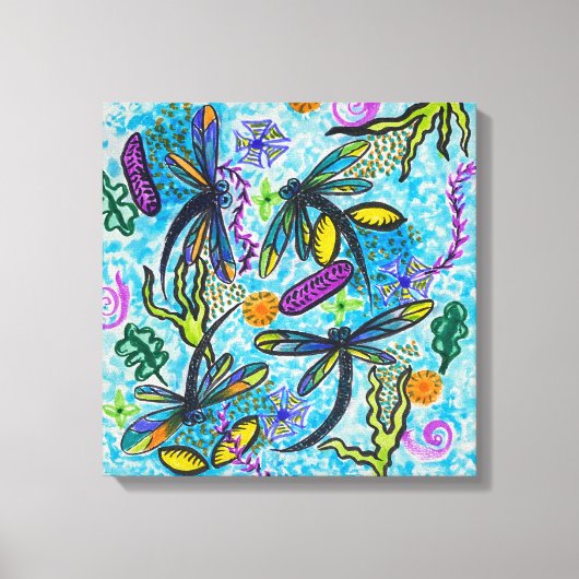 Toile Dragonfly Fantasy  (Recto)