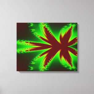 Toile Dragonfly in Flames Canvas Imprimer