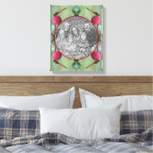 Toile Dragonfly On Dogwood Fruruits Créez votre propre p (Insitu(Chambre))