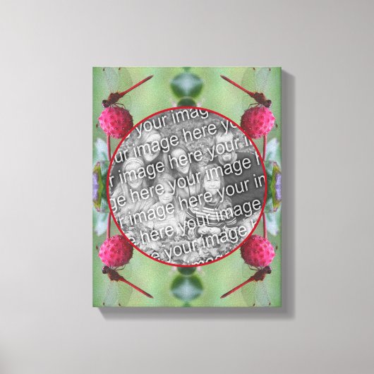 Toile Dragonfly On Dogwood Fruruits Créez votre propre p (Recto)