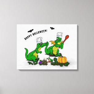 Toile Dragons - Joyeux Halloween ! Aujourd'hui je vais c