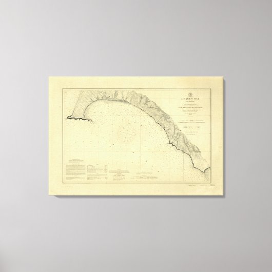 Toile Drake's Bay, Californie (Recto)