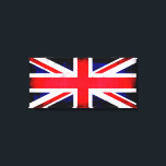 Toile Drapeau<br><div class="desc">La toile brillante de British Flag Zazzle est fabriquée à partir d'un mélange coton-poly sans additif et présente un revêtement spécial réceptif à l'encre qui protège la surface imprimée contre la fissuration lorsqu'elle est étirée. Réalisées en tissage serré idéal pour tout œuvres d'art et photographie, le séchage instantané des toiles...</div>