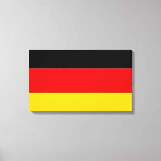 Toile Drapeau allemand (Allemagne) (Recto)