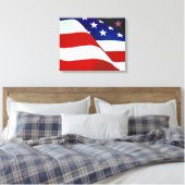 Toile Drapeau américain (Insitu(Chambre))