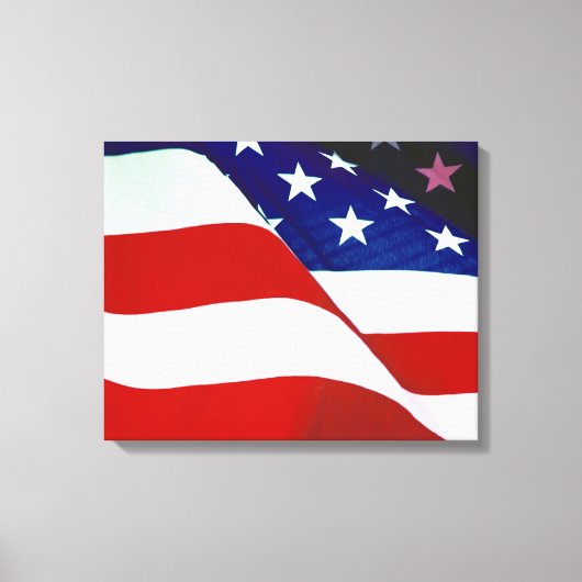 Toile Drapeau américain (Recto)