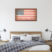 Toile Drapeau américain (Insitu(Chambre))