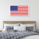 Toile Drapeau américain (Insitu(Chambre))