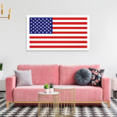 Toile Drapeau américain (Insitu(Salon))