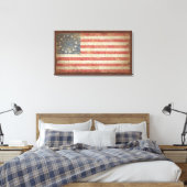 Toile Drapeau américain 1776 (Insitu(Chambre))