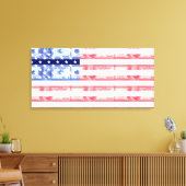 Toile Drapeau américain à cent dollars (Insitu(Salon))