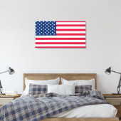 Toile Drapeau américain - États-Unis d'Amérique - Patrio (Insitu(Chambre))