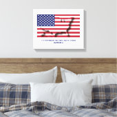 Toile Drapeau américain patriotique du 4 juillet (Insitu(Chambre))