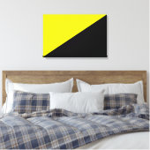 Toile Drapeau anarcho-capitaliste (Insitu(Chambre))