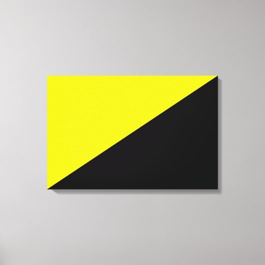 Toile Drapeau anarcho-capitaliste (Recto)