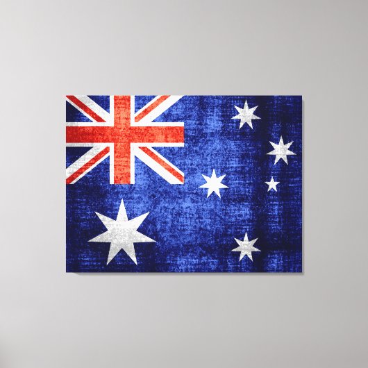 Toile Drapeau Australie (Recto)