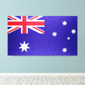 Toile Drapeau Australie (Insitu (Plancher de Bois))