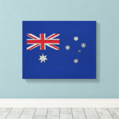 Toile Drapeau australien (Insitu (Plancher de Bois))